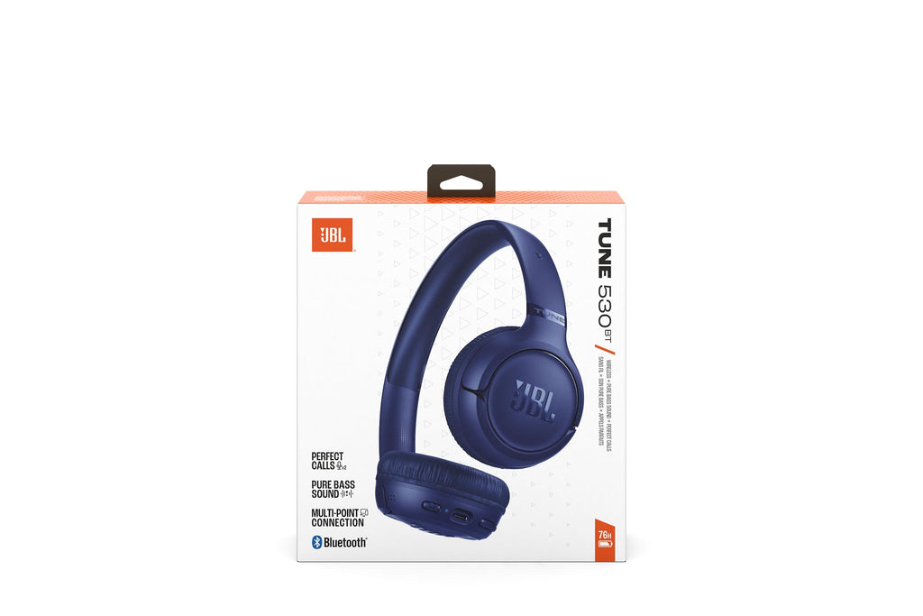 JBL Tune 530BT – Casque Bluetooth Sans Fil | 76h d'autonomie & Son Pure Bass