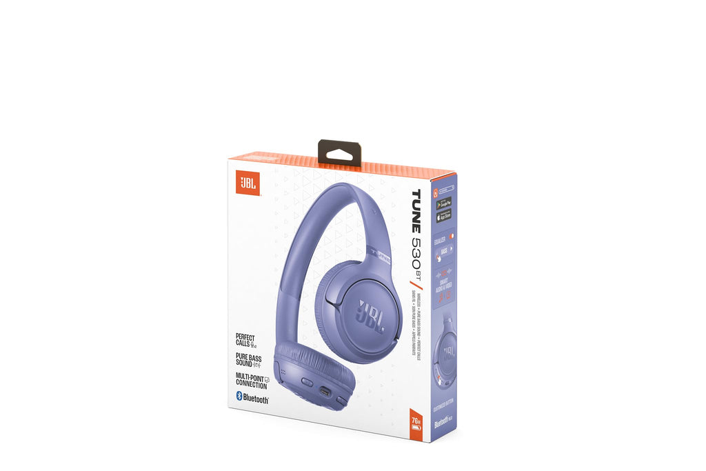 JBL Tune 530BT – Casque Bluetooth Sans Fil | 76h d'autonomie & Son Pure Bass