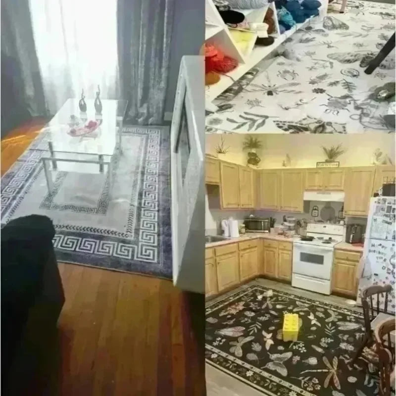 Tapis Gaming Géométrique Néon – Déco Salle de Jeux Colorful Area Rug