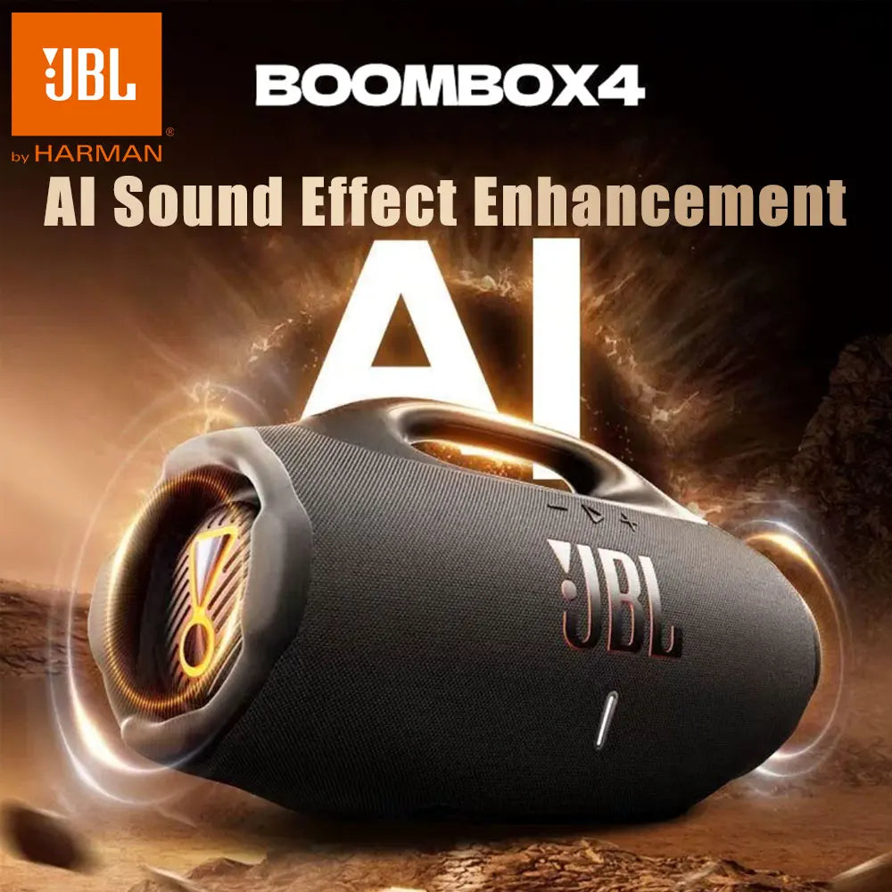 JBL Boombox 4 – Enceinte Bluetooth Portable IP68 | 34h Autonomie & Auracast