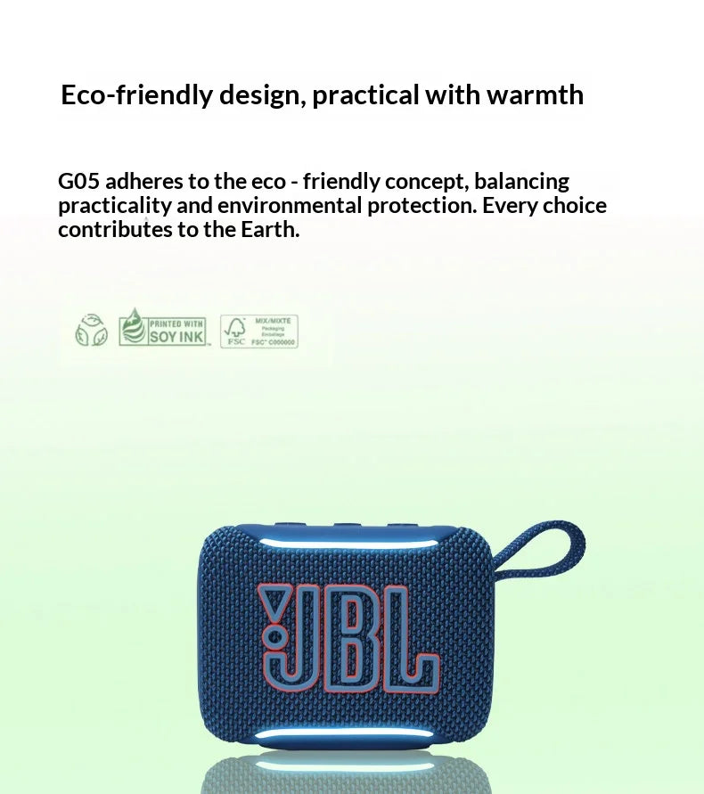 JBL GO5 – Mini Enceinte Bluetooth Compacte | Basses Profondes & Son Stable
