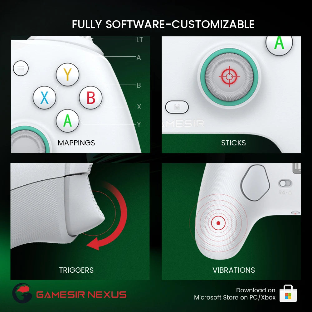 GameSir G7 SE – Manette Xbox Filaire Hall Effect | Xbox Series X/S & One