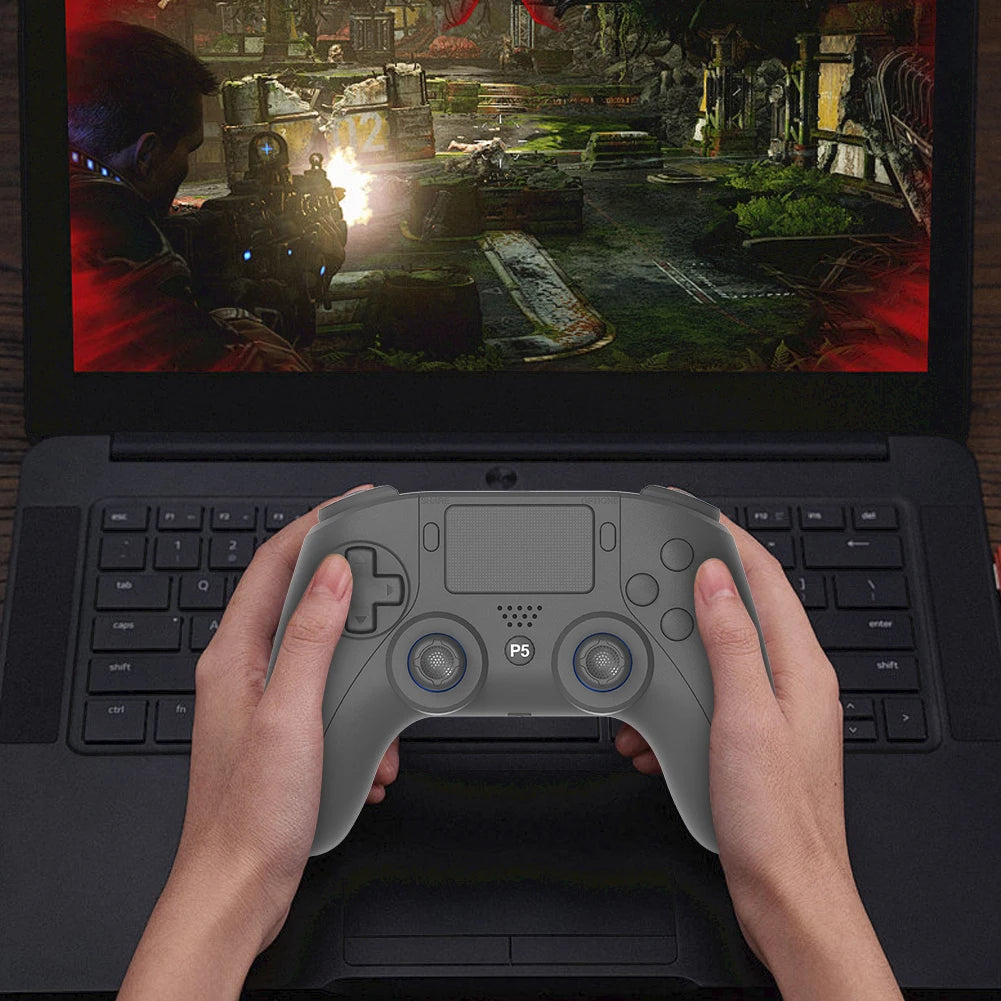 Manette Sans Fil PS5 & PC Bluetooth 4.0 – Double Vibration & Gyroscope 6 Axes
