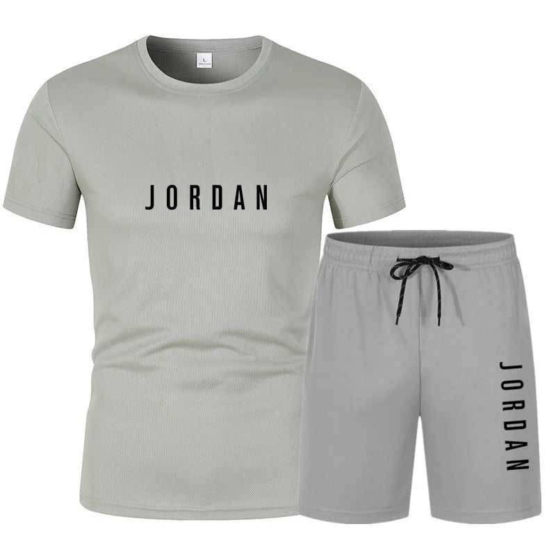 Ensemble Casual Sport Homme Été – T-shirt & Short Décontracté