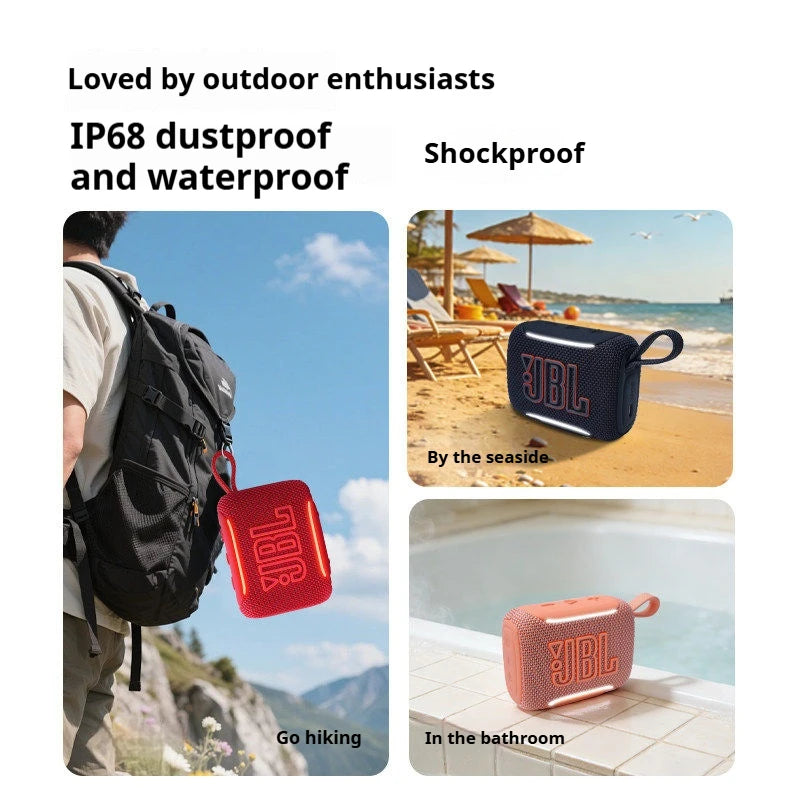 JBL GO5 – Mini Enceinte Bluetooth Compacte | Basses Profondes & Son Stable