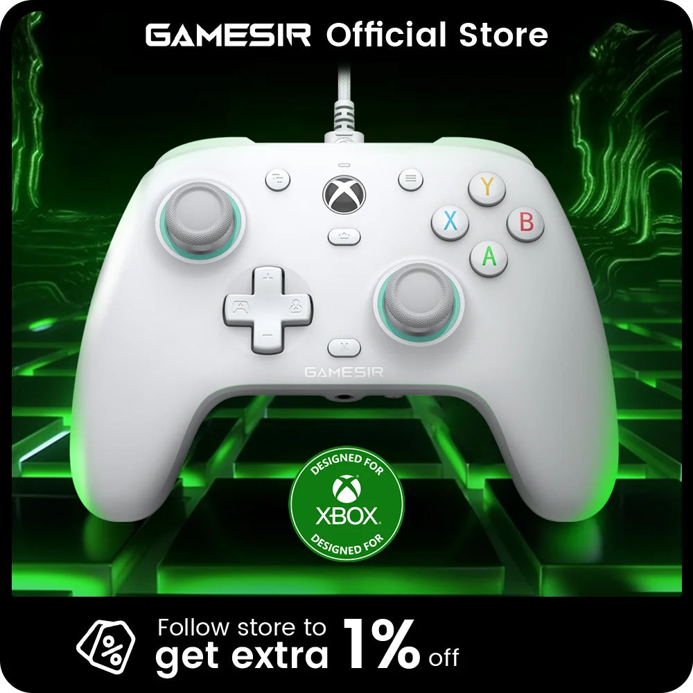 GameSir G7 SE – Manette Xbox Filaire Hall Effect | Xbox Series X/S & One