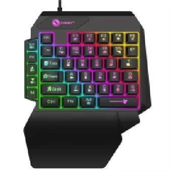 Clavier Gaming Une Main 35 Touches RGB – USB Ultra-Slim Rétroéclairé