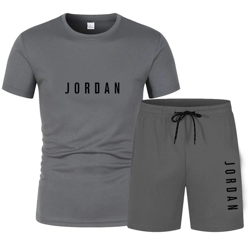 Ensemble Casual Sport Homme Été – T-shirt & Short Décontracté