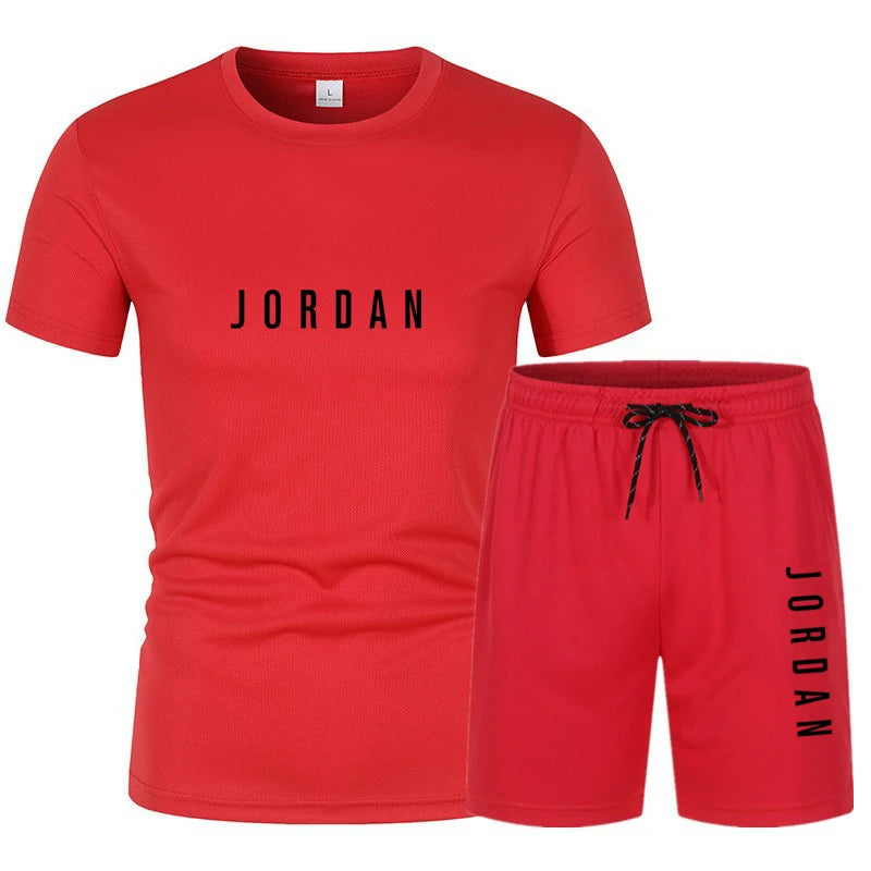Ensemble Casual Sport Homme Été – T-shirt & Short Décontracté