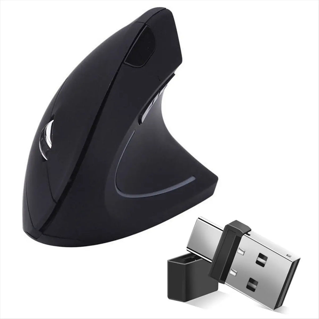 Souris Gaming Ergonomique Verticale Sans Fil 2.4G – Rechargeable Optique