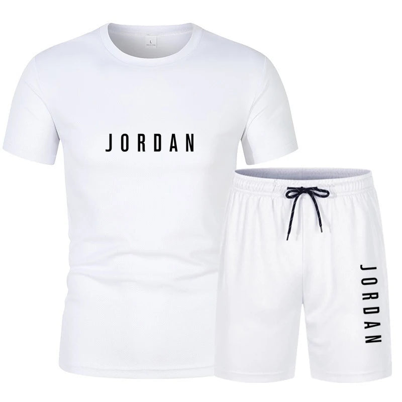 Ensemble Casual Sport Homme Été – T-shirt & Short Décontracté