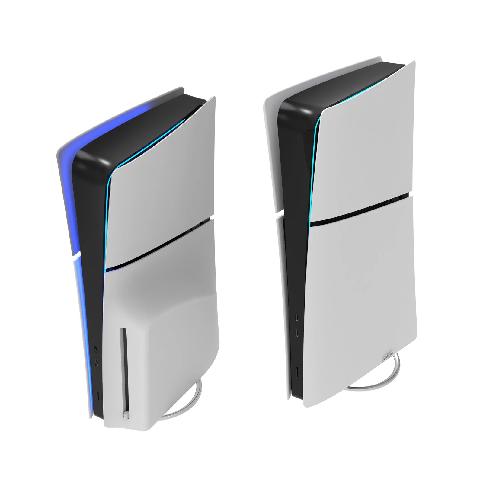Support Vertical PS5 Slim – Socle Métal avec Vis | Disc & Digital Edition