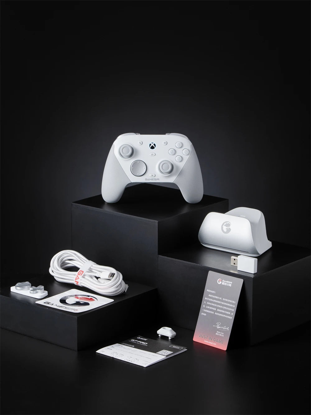 GameSir G7 Pro – Manette Xbox Filaire avec Station de Charge | Xbox Series X/S, One, Steam & PC