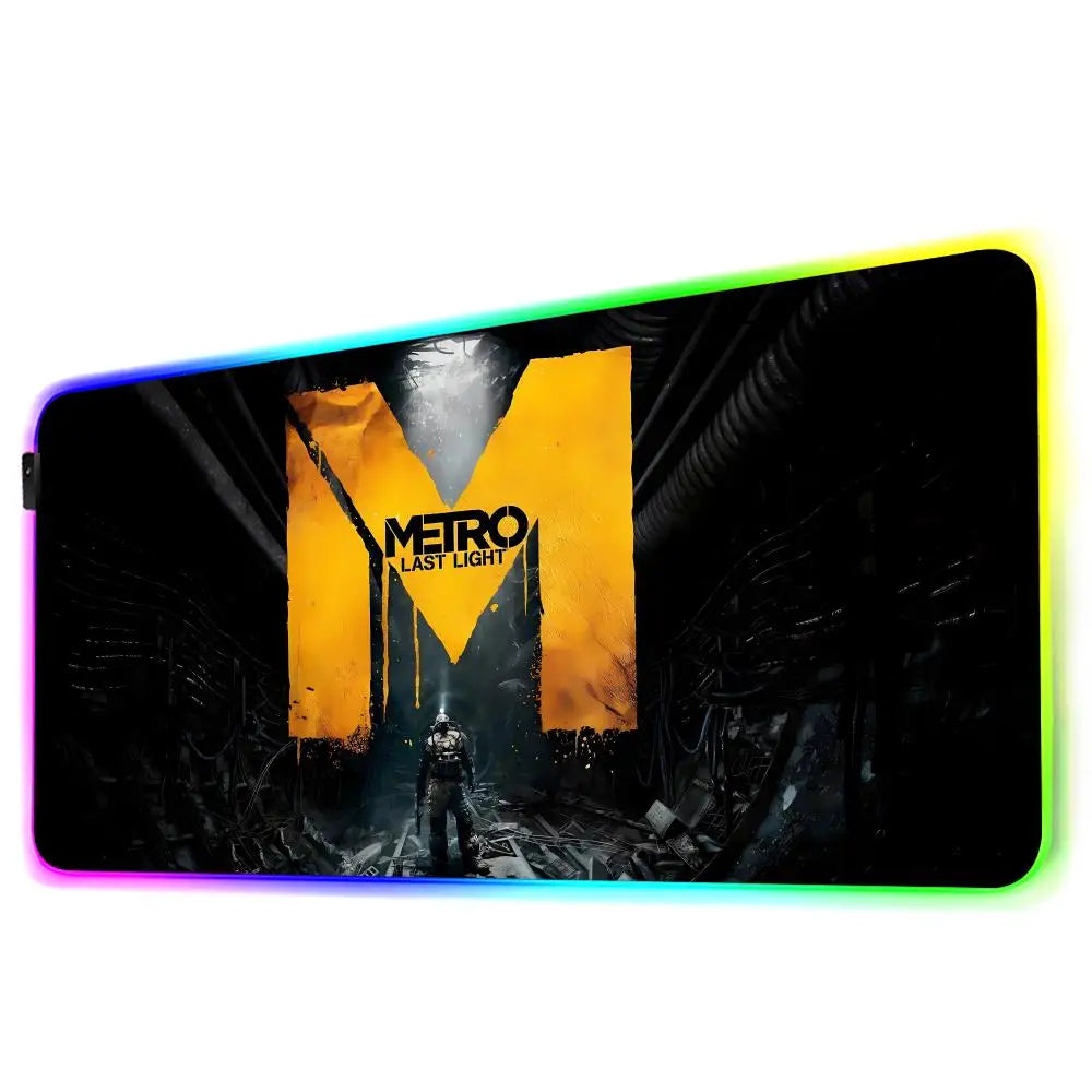 Tapis de Souris Gaming RGB XXL – Desk Mat Lumineux Rétroéclairé