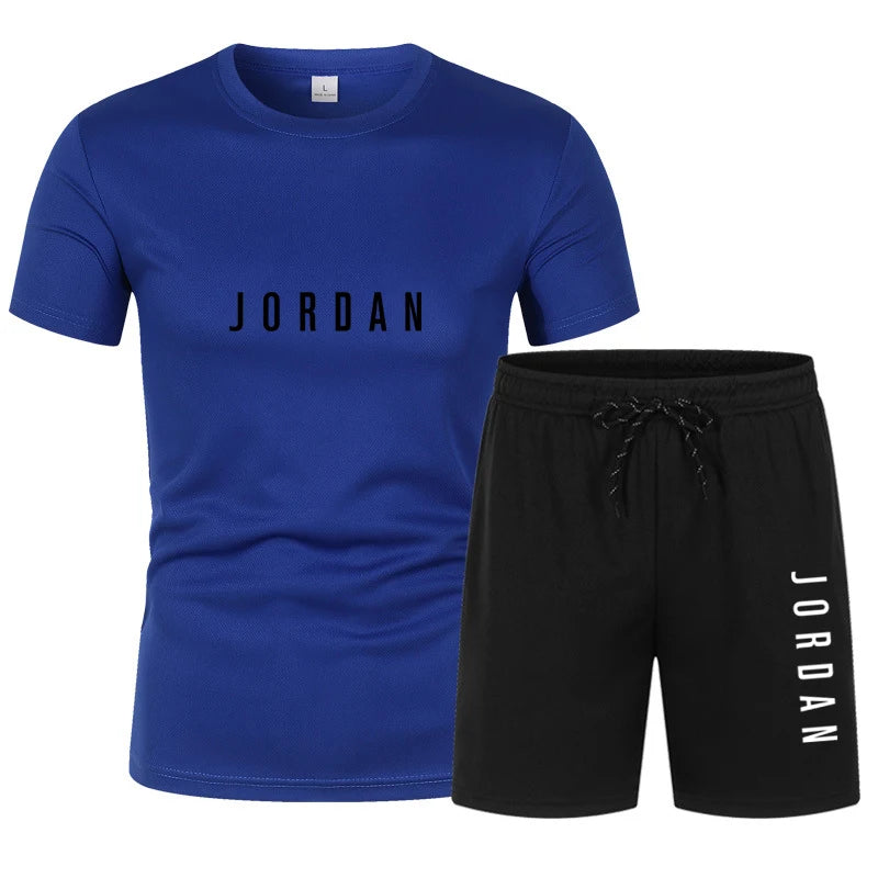 Ensemble Casual Sport Homme Été – T-shirt & Short Décontracté