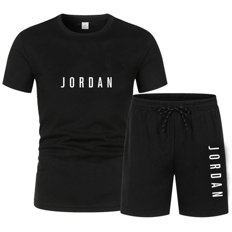 Ensemble Casual Sport Homme Été – T-shirt & Short Décontracté