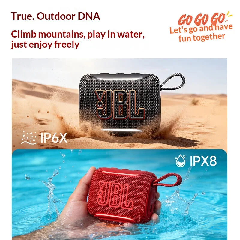 JBL GO5 – Mini Enceinte Bluetooth Compacte | Basses Profondes & Son Stable