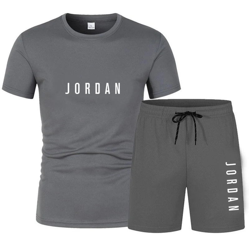 Ensemble Casual Sport Homme Été – T-shirt & Short Décontracté