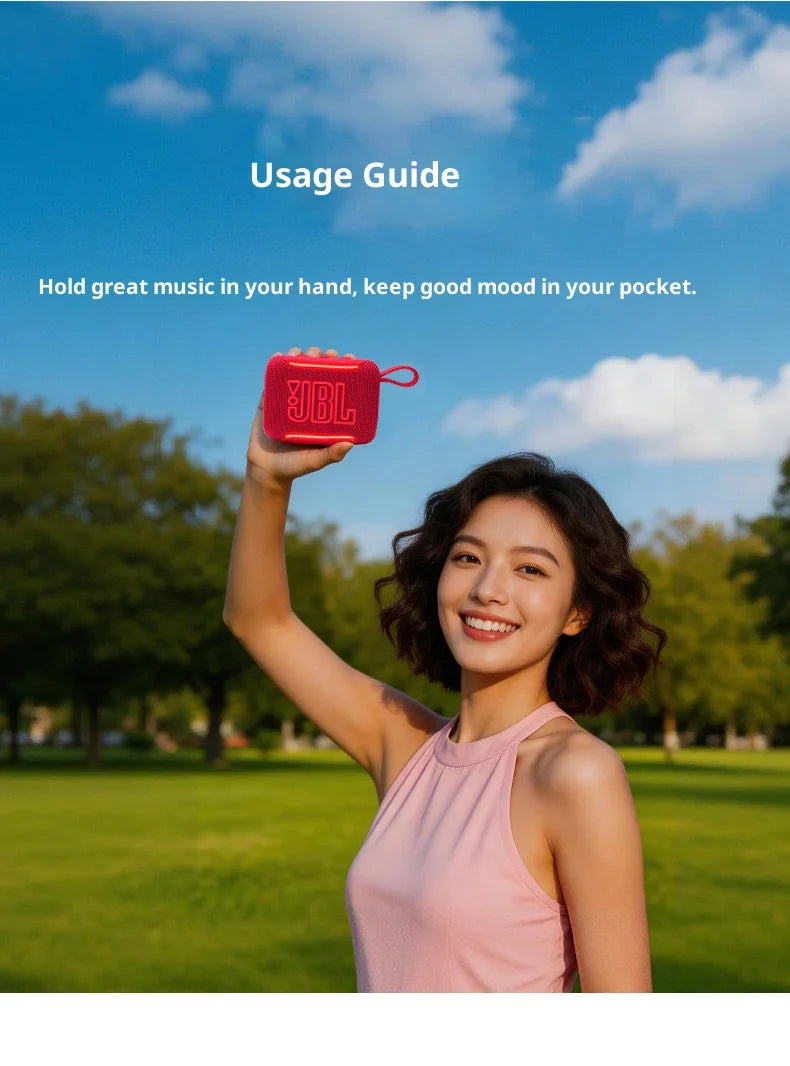 JBL GO5 – Mini Enceinte Bluetooth Compacte | Basses Profondes & Son Stable