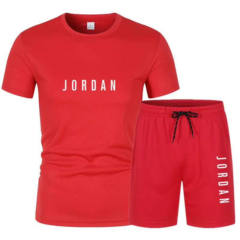 Ensemble Casual Sport Homme Été – T-shirt & Short Décontracté