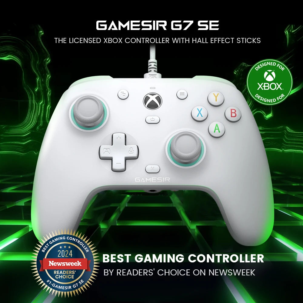 GameSir G7 SE – Manette Xbox Filaire Hall Effect | Xbox Series X/S & One