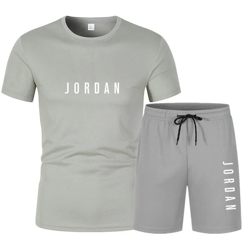 Ensemble Casual Sport Homme Été – T-shirt & Short Décontracté