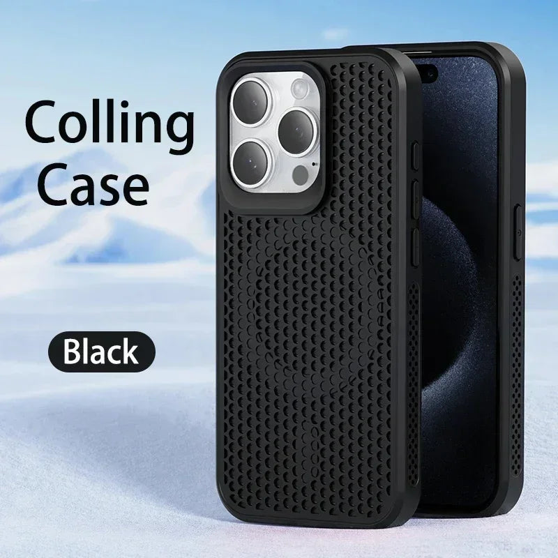 Coque iPhone Respirante Dissipation Thermique – Compatible MagSafe | iPhone 17 à 11