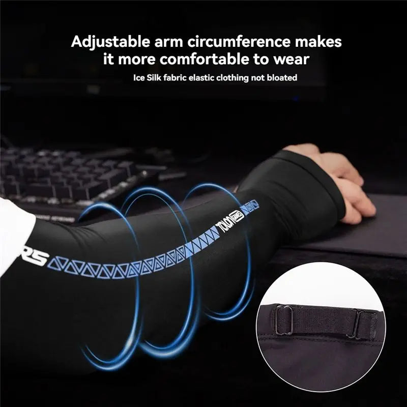 Manchon Gaming Esport Anti-Friction & Absorbant – Effet Refroidissant Taille L
