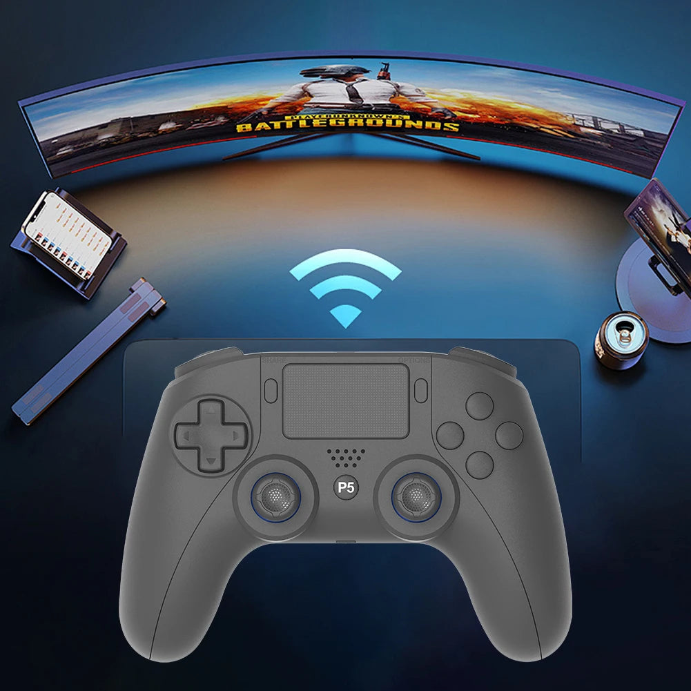 Manette Sans Fil PS5 & PC Bluetooth 4.0 – Double Vibration & Gyroscope 6 Axes